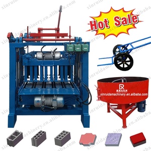 Hướng Dẫn Sử Dụng Giá Rẻ Xi Măng Hollow Khối Máy Làm Và Rắn Vỉa Hè Khối Gạch Làm Máy Trong Ghana - Product Image 1