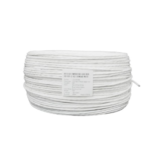 Câble <span class=keywords><strong>de</strong></span> thermomètre à résistance en platine, 6 conducteurs torsadés en cuivre plaqué argent, fil <span class=keywords><strong>de</strong></span> connexion RTD FEP-FEP-(1-AL)-24AWGx6C-WHITE - Product Image 2