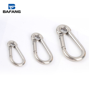 Moschettone a Molla in Acciaio Inox 304 316 per Carichi Pesanti, Gancio a Scatto in Metallo, Moschettone Standard M4-M16 - Product Image 5