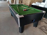 Table de Billard Dernière Génération à Monnayeur Personnalisé avec Jetons Spécifiques pour Club de Loisirs