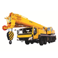 Nouvelle grue montée sur camion de 100 tonnes, équipement de levage mobile hydraulique pour les projets de construction