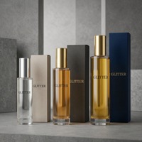 Boîte d'emballage de parfum écologique personnalisée en gros, boîte cadeau rigide de luxe, cylindrique, hexagonale, rectangulaire, en nylon BOPP