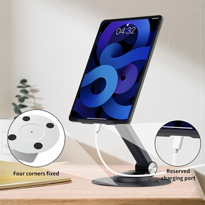 Supporto <span class=keywords><strong>per</strong></span> tavoletta da tavolo pieghevole <span class=keywords><strong>per</strong></span> supporto pesante in lega di alluminio staffa rotante <span class=keywords><strong>per</strong></span> scrivania da ufficio - Product Image 4