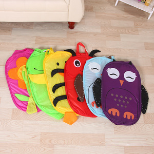 Bán Buôn Sinh Thái Thân Thiện Với Trẻ Em Rửa Giỏ Phim Hoạt Hình Quần Áo Bẩn Giặt Giỏ - Product Image 1