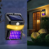 Lampe murale LED UV d'extérieur pour jardin, anti-insectes, IP33, tue-moustiques et mouches électrique, écologique, installation facile