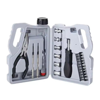 Vente en gros de 22 pièces d'outils à main professionnels industriels avec étui rigide en acier au carbone pour une utilisation à domicile et en extérieur