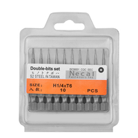 Prêt à expédier Chine S2 T6 Embouts de tournevis Star 50mm 1/4 Hex Drive Magnétique Jeu d'embouts Torx OEM