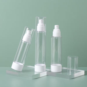 15ml 30ml 50ml 80ml 100ml 120ml <span class=keywords><strong>Plastic</strong></span> Airless Pompflesjes voor Lotion, Crème, Gezichtsreiniger, Vacuüm <span class=keywords><strong>Plastic</strong></span> Pompflessen, Verpakkingen voor Huidverzorging - Product Image 3