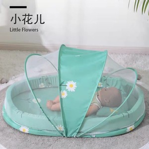 Moustiquaire pliable intégrale en coton pour enfants, épaisse et anti-moustiques, literie pratique pour bébés - Product Image 3