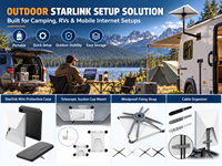Collection d'accessoires Starlink OEM ODM : Étui de protection Mini Gen3 V5, Kit de montage Starlink, Organisateur de câbles, Emballage personnalisé