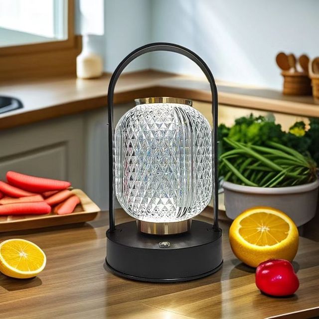 Italian Modern and Simple Acrylic Glass Globe Shade Designer Internet Celebrity Living Room Bedside Table Lamp