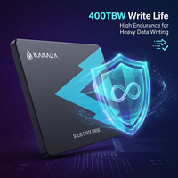 SSD TLC NAND ad Alta Resistenza 1TB 2.5 Pollici SATA 3.0 400TBW Write Life Unità a Stato Solido Interna per Scrittura Dati Intensiva