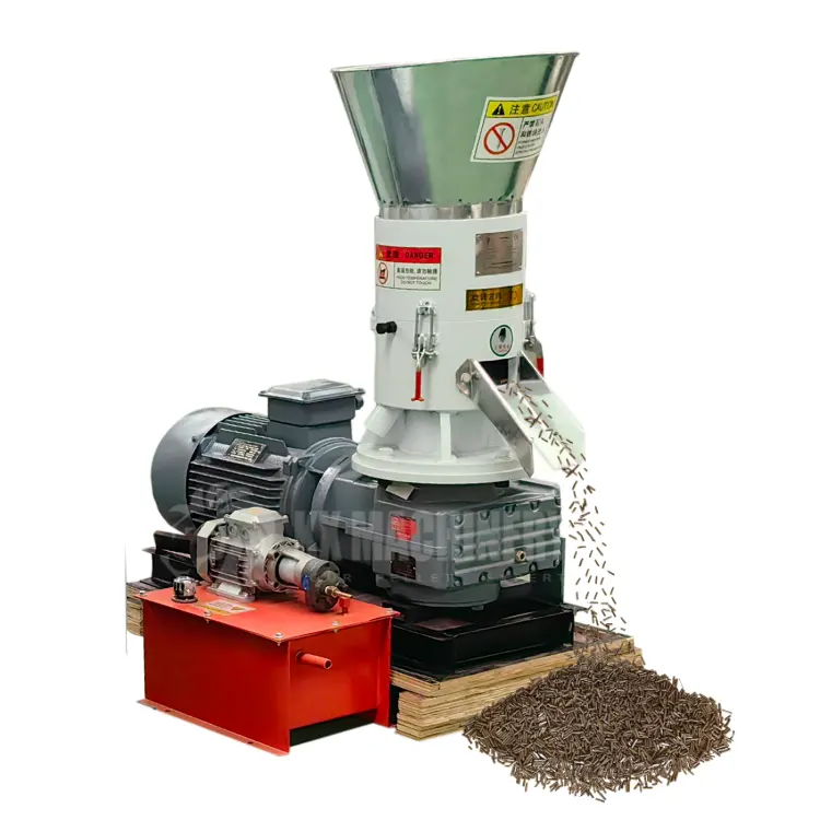 Piccola segatura e paglia di combustibile di legno Pellet macchina per le aziende agricole e vendita al dettaglio macchina di stampa efficiente con il prezzo competitivo