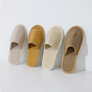 Eco amigable Natural de madera de corcho zapatillas desechables para hoteles restaurante Inn Spa casa aerolínea boda viajar - Product Image 5