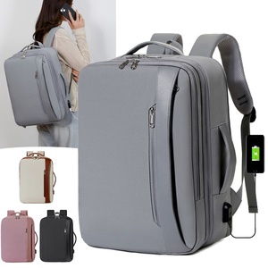 Sac à dos de voyage tendance en tissu Oxford avec fermeture éclair <span class=keywords><strong>SBS</strong></span>, grande capacité, localisateur anti-perte, doublure en polyester, bandoulière incurvée - Product Image 1