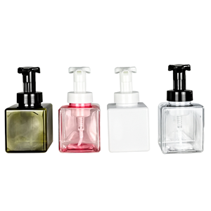 Vente en gros de flacons cosmétiques en plastique vides de 300 ml, <span class=keywords><strong>pompe</strong></span> à lotion de 28 mm, flacon PET de 500 ml <span class=keywords><strong>pour</strong></span> crème <span class=keywords><strong>pour</strong></span> le visage, soin de la peau, sérum, gel douche - Product Image 5