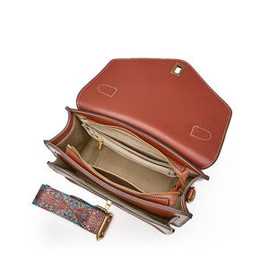 Bolso de Mano AndoBag para Mujer, Cuero Vacuno Genuino, Diseño Simple y Moderno, Bolso Bandolera, Gran Capacidad, Bolso de Mano para Viajar - Product Image 6