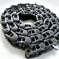 20Y-32-00320 20Y-32-00300 20Y-32-00013 Ensemble de maillons de chenille pour excavatrice Komatsu PC200-7 PC200-8, pièces de train de roulement