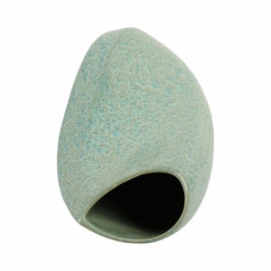 Vaso contemporaneo con finitura a motivi delicati per l'arredamento del soggiorno, vaso decorativo per fiori per camera da letto, ufficio, scrivania, casa - Product Image 6