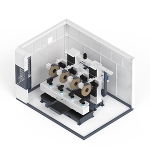 Máquina Pulidora Automática <span class=keywords><strong>Profesional</strong></span>, Robot <span class=keywords><strong>de</strong></span> Pulido <span class=keywords><strong>de</strong></span> Precisión para Superficies Metálicas <span class=keywords><strong>de</strong></span> Ruedas <span class=keywords><strong>de</strong></span> Aluminio, Equipo <span class=keywords><strong>de</strong></span> Pulido Cilíndrico - Product Image 1