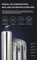 Adoucisseur d'eau mural Auto-1000L commercial prix d'adoucisseur d'eau domestique