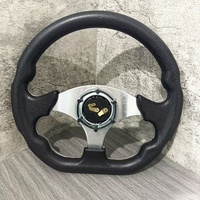 Volant de voiture modifié direct des fabricants Volant de voiture de course en PU modifié de 13 pouces 6 couleurs
