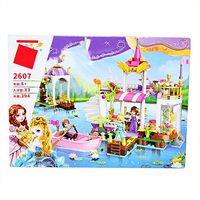 Boîte d'emballage de jouets personnalisée écologique avec pelliculage mat et paillettes, boîte en carton de luxe avec couvercle, blocs de construction, poupée princesse pour enfants