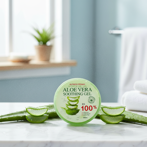Gel Calmante de Aloe Vera 100% de Alfredo Feemas, 300 ml, K-Beauty Coreano, Hidratante, Antienvejecimiento, Calmante y Refrescante para la Piel, para Mujeres, Todo Tipo de Piel - Product Image 3