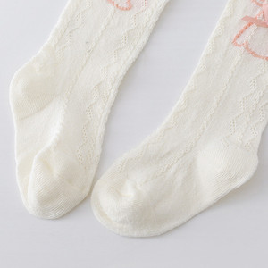 Baby Leggings Spring and Summer Girls' Infants' Mesh <strong>Tights</strong> Spanish-style Bow Thin <strong>Children's</strong> Pantyhose - Product Image 4