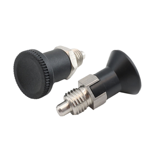 K0748 INDEXING PLUNGER ECO SHORT VERSION SIZE:3 D1=M16, D=8, FORM:A WO LOCKING SLOT WO LOCKNU, สแตนเลสสตีล ไม่ใช่ - Product Image 4