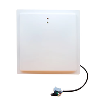 Lector RFID UHF USB RS232 Wiegand 860-960Mhz para Gestión de Acceso a Estacionamientos, Lector RFID Integrado de 12dBi