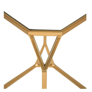 Set di 2 di nidificazione caffè tavoli accento decorativo fine lato tavoli basamento della pianta sedia a specchio da tavolo da caffè - Product Image 4