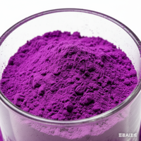 Poudre de colorant violet à haute concentration pour la teinture des vêtements, matière première pour la coloration textile