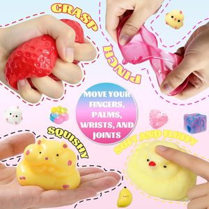 Giocattoli Antistress Taba Squishy Pack, Regali di Compleanno <span class=keywords><strong>per</strong></span> la Classe, Sacchetti Regalo a Forma di Zampa di <span class=keywords><strong>Gatto</strong></span>, Giocattoli Sensoriali <span class=keywords><strong>per</strong></span> Bambini - Product Image 2