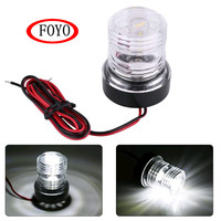 FOYO — lumière LED blanche de Navigation, ancre tout ronde, 360 degrés, pour bateau, Kayak, Navigation, 12V