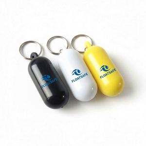 <b>Custom</b> Floating <b>Keychain</b> with Logo, <b>Custom</b> Waterproof Key Ring, Buoyant <b>Keychain</b> for Water Sports and Outdoor Activities - Product Image 3