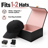 Boîte d'emballage personnalisée en gros pour casquettes de baseball – Étui d'expédition durable en carton pour la fourniture et la vente au détail de marques de vêtements