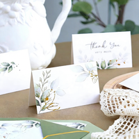 Cartes de remerciement dorées luxueuses, enveloppes en vrac, enveloppes dorées à paillettes vert sauge, enveloppes vertes, invitations de mariage, notes, cadeaux de Noël