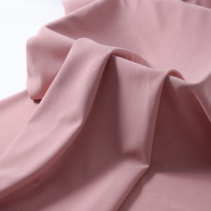 Harga pabrik kain rajutan krep melar empat arah spandeks poliester Kelas Berat berongga untuk gaun anak perempuan dan anak laki-laki - Product Image 1