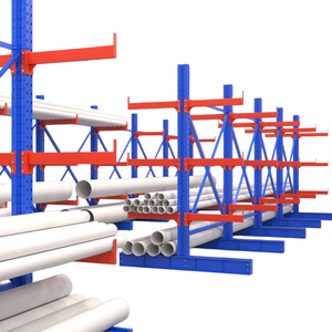 Heavy-duty Cantilever Racks Are Used for Warehouse Storage to Store Hardware, Steel Pipes, Pipes and Plates - Product Image 2