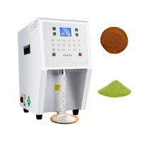 Opération facile 110v 220v 3.5L Machines de distribution de poudre de thé à bulles Machine de distribution de poudre Matcha Machines de quantification de sucre
