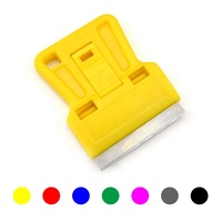Grattoir de nettoyage multifonctionnel, lame de rasoir en plastique, Mini rasoir pratique