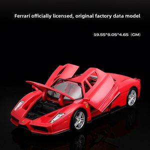Burago 1:24 pour <span class=keywords><strong>Enzo</strong></span> 488, modèle de voiture en métal alliage, jouet décoratif de collection avec emballage en boîte colorée - Product Image 2