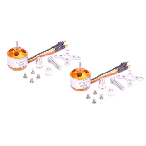 คุณภาพสูงทนทาน XXD A2212 2200KV โลหะอิเล็กทรอนิกส์กันน้ำรุ่นเครื่องบิน Moteur Brushless IE 1 80G