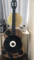 Plateau tournant vertical en bois, style rétro, avec haut-parleurs stéréo intégrés, jeu de plateau, 1 pièce