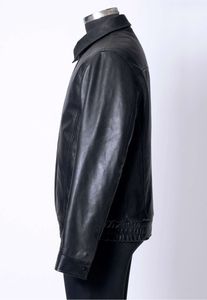 Chaqueta de Invierno de Cuero Auténtico de Alta Calidad del Mejor Fabricante, Talla Grande para Hombre, Cómoda, Delgada, Impermeable, Transpirable, al por Mayor - Product Image 4