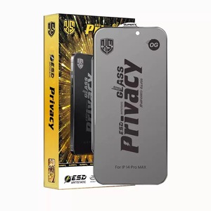 Protector de Pantalla de Vidrio Templado de Alta Calidad Antiestático, Anti Espía y de Privacidad para iPhone 18 <span class=keywords><strong>Pro</strong></span> Max, 17 <span class=keywords><strong>Pro</strong></span>, 16, 15, 14, 13 - Product Image 2