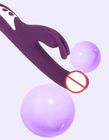 G-Punkt-Vibrator mit Heizfunktion, Hasenohren, Klitorisstimulator, Sexspielzeug, 10 Frequenzen, USB-aufladbar, wasserdicht IPX6