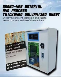 厂家直销商用高品质壁挂式小型售水机支持纸币硬币信用卡 - Product Image 4