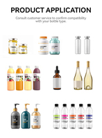 Máquina Etiquetadora Semiautomática para Botellas Redondas con Codificación en Caliente para Frascos de Miel, Botellas de Jugo, Botellas de Cosméticos y Lociones